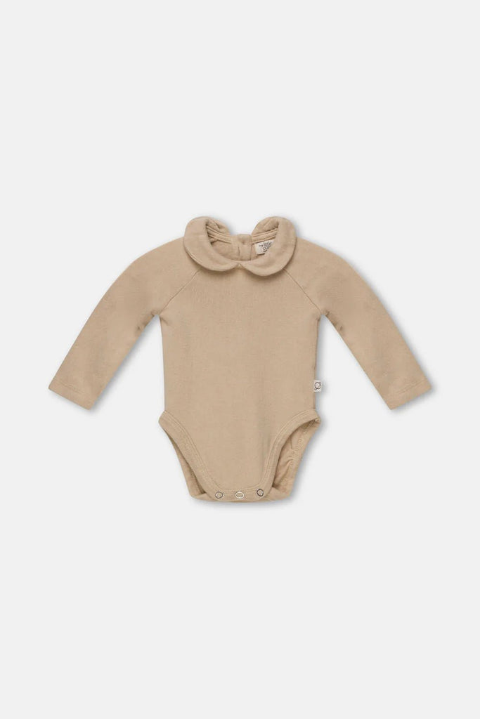 Recycled Collared Baby Bodysuit - TAYLOR + MAXMY LITTLE COZMO