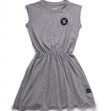 Sleeveless Soft Dress | Grey - TAYLOR + MAXNUNUNU