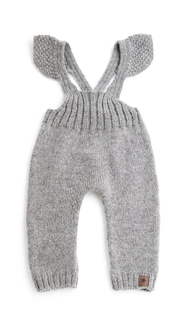 Tocoto Vintage Knitted Overalls | Grey - TAYLOR + MAXTocoto Vintage