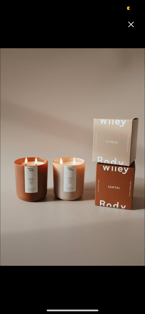 Wiley Body Candle | Citrus - TAYLOR + MAXWiley Body