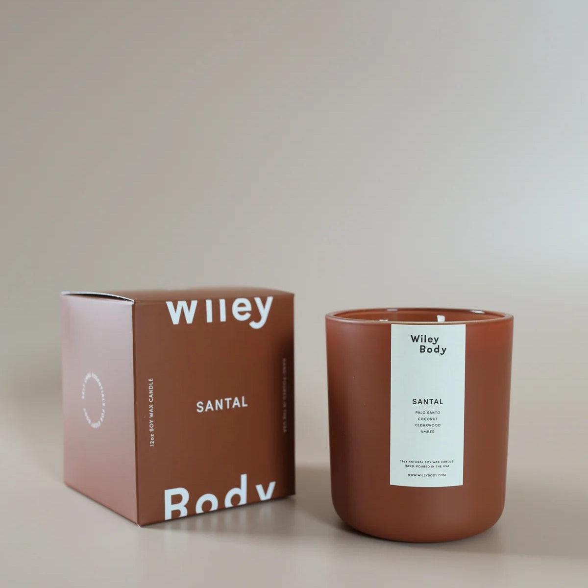 Wiley Body Candle | Santal - TAYLOR + MAXWiley Body