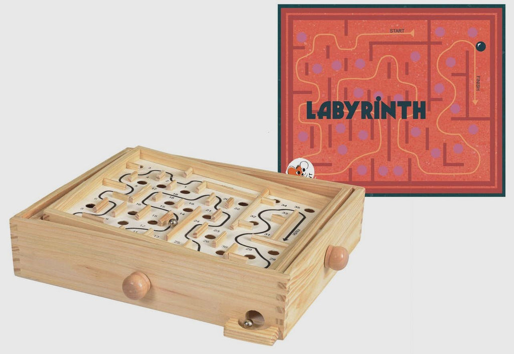 Wooden Labyrinth Game - TAYLOR + MAXEgmont